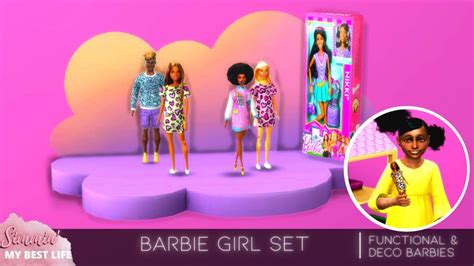 cc doll|sims 4 barbie toys cc.